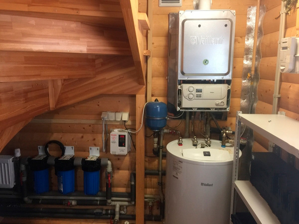 Монтаж и настройка настенного котла Vaillant